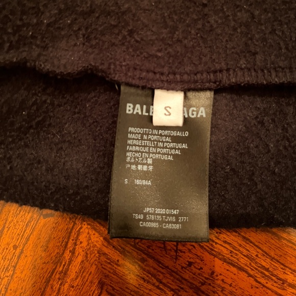 Balenciaga Hoodie - Black, Size: S, Unisex *Please read description* - Picture 2 of 12